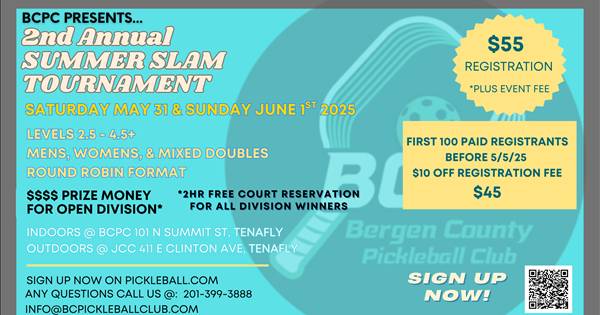 BCPC Summer Slam Tournament