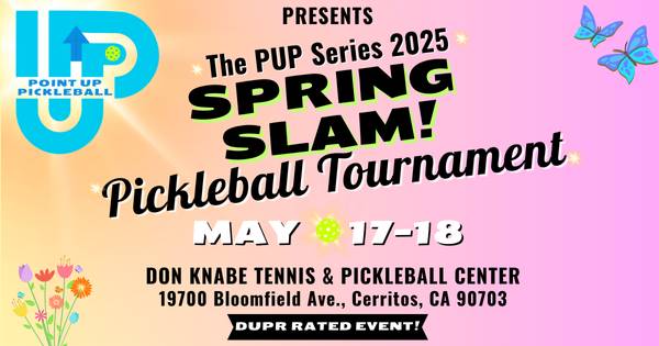 Spring Slam by Point Up Pickleball (PUP) *DUPR rated event!*