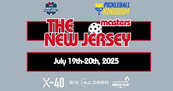 The New Jersey Masters @ Pickleball Kingdom