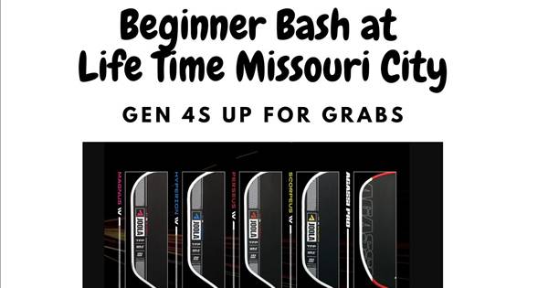 Beginner Bash at Missouri City TX