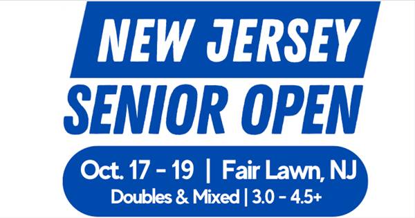 2025 New Jersey Senior Open by Montclair Pickleball