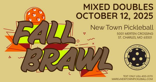 CANCELLED - New Town Pickleball Fall Brawl