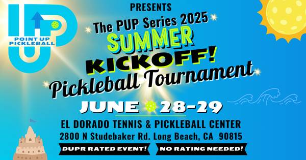 Summer Kickoff by Point Up Pickleball (PUP) *DUPR rated event!*