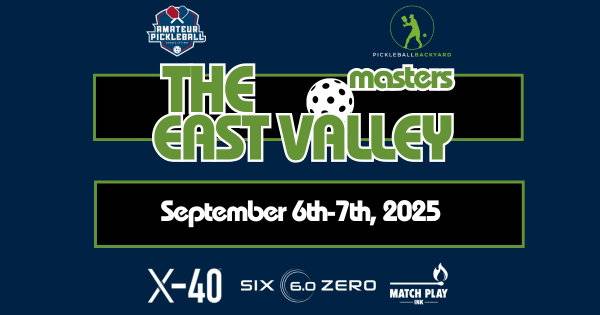 The East Valley Masters @ Pickleball Backyard