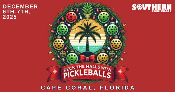 2nd Annual Deck the Halls with Pickleballs
