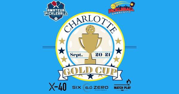 The Charlotte Gold Cup @ Pickleball Charlotte Sharon Lakes