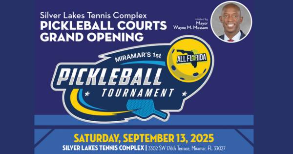 City Of Miramar Silver Lakes Pickleball Grand Opening