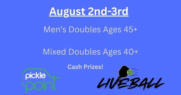 Ages 45+ Showdown presented by Liveball @ Pickle Point (Cypress)