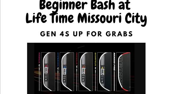 Beginner Bash at Missouri City TX