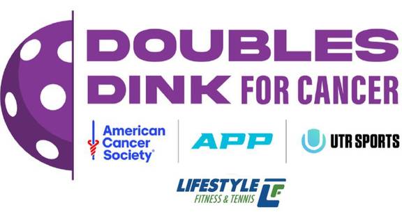Doubles Dink for Cancer Pickleball Tournament @ LifeStyle Fitness and Tennis