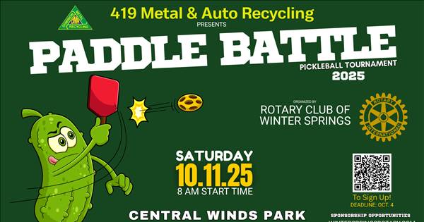 Rotary Paddle Battle 2026