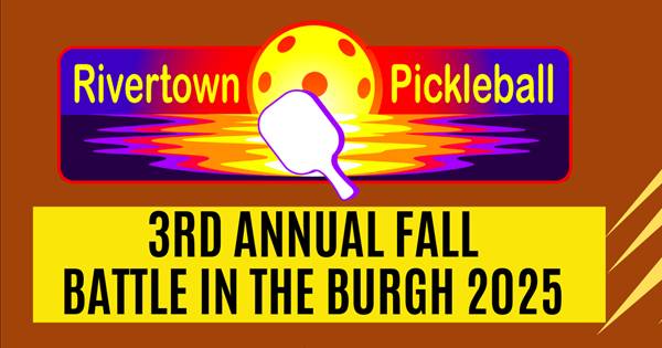 Rivertown Pickleball 3rd Annual Fall Battle in the Burgh, Sponsored by Selkirk