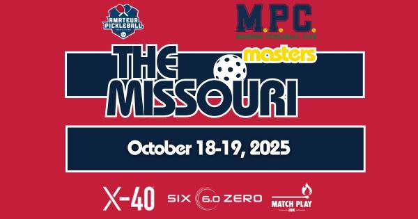 The Missouri Masters @ Missouri Pickleball Club