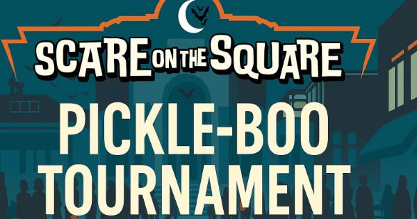 Scare on the Square's 2nd Annual Pickleball Tournament