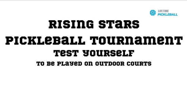 Rising Stars Pickleball Tournament