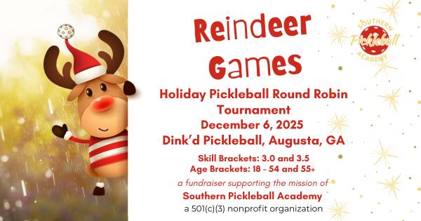 Reindeer Games Holiday Pickleball Tournament