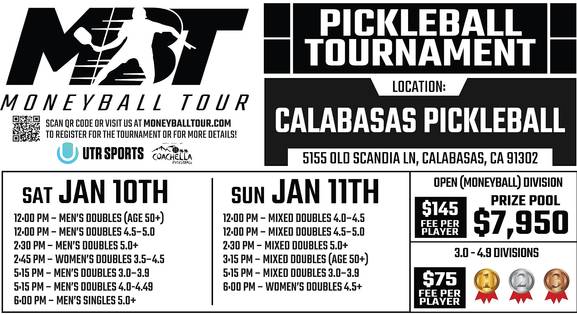 MBT @ CALABASAS PICKLEBALL CLUB