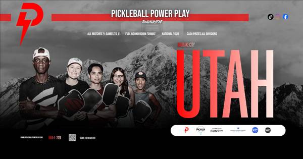 Pickleball Power Play MONEYBALL @ Picklr Lehi Utah