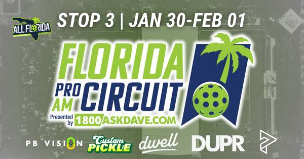 Florida Pro-Am Circuit - Miami Fair Expo Pickelball