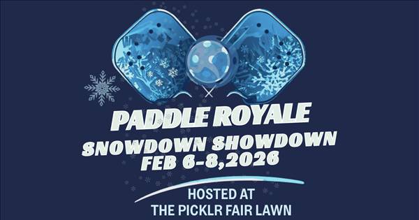 Paddle Royale: Snowdown Showdown up to $11,000 in Cash Prizes