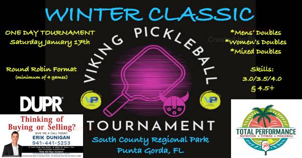 Viking Pickleball Winter Classic