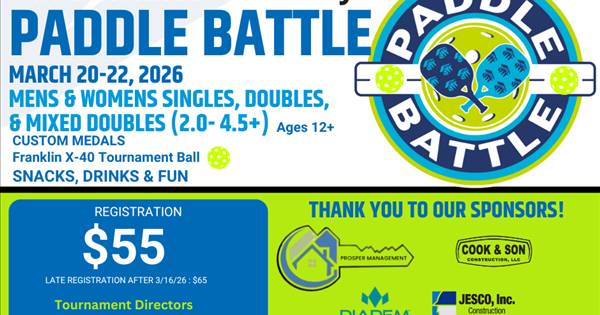 Paddle Battle Tournament for NEMS Habitat for Humanity 2026