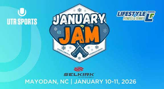 January Jam Pickleball Tournament @ Lifestyle Fitness and Tennis