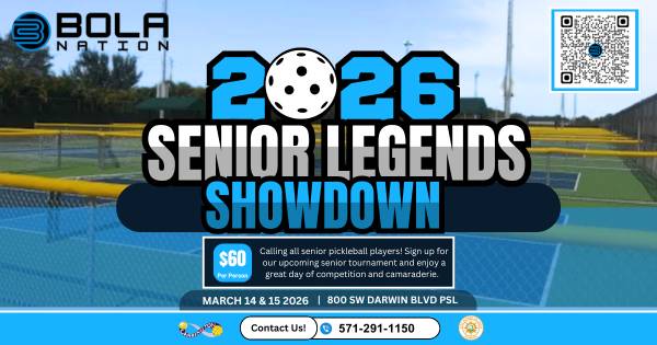2026 Senior Legends Showdown at Whispering Pines Park