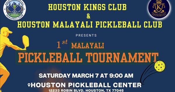 Malayali Pickleball Tournament 2026