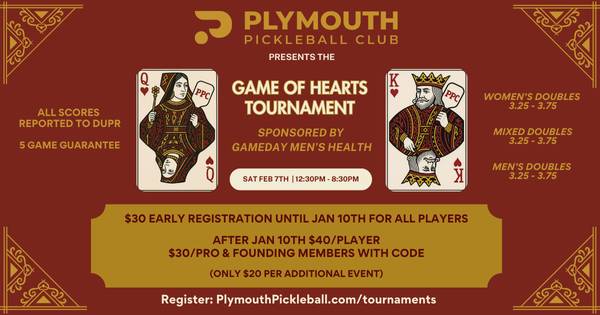 Game Of Hearts Tournament