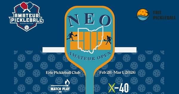 The NEO Amateur Open @ Erie Pickleball