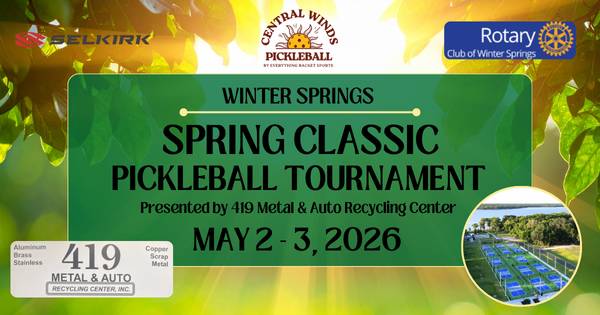 Winter Springs: Spring Classic Presented by 419 Metal & Auto Recycling Center