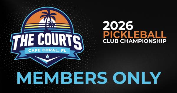 2026 MEMBERS ONLY Pickleball Club Championship