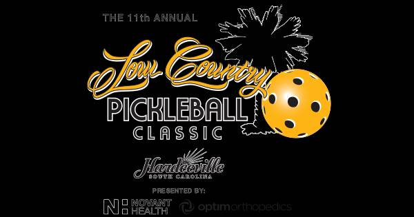 Low Country Pickleball Classic in Hardeeville presented by Novant Health & Optim Orthopedics