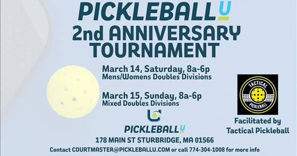 PickleballU's 2nd Anniversary Tournament