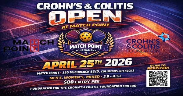 Crohn's and Colitis Open at Match Point