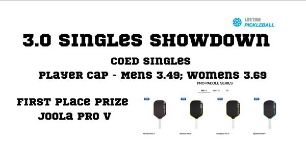 3.0 Singles Showdown at Missouri City