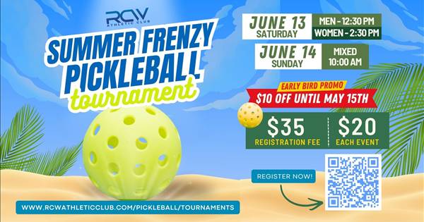 Summer Frenzy Pickleball Tournament