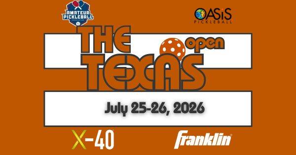 The Texas Open @ Oasis Pickleball Club