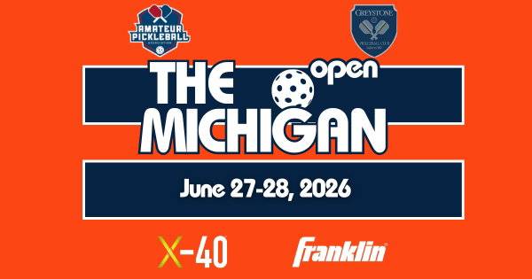 The Michigan Open @ Greystone Pickleball