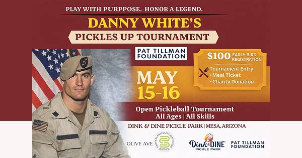 Danny White Pickles Up Tournament Benefitting the Pat Tillman Foundation