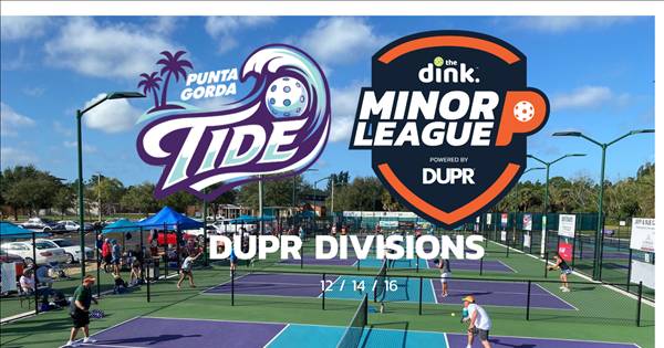 The Dink Minor League Pickleball @ Pickleplex© in Punta Gorda