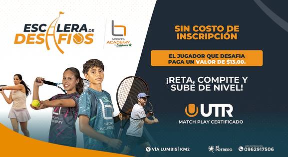 ESCALERA DE DESAFÍOS ABRIL LB TENIS