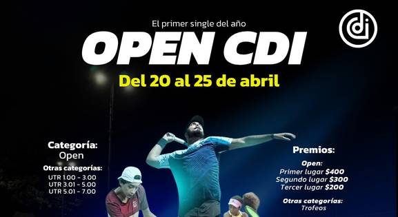 Singles Open CDI 2026