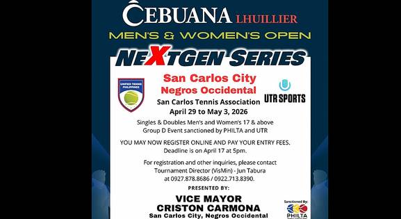 CEBUANA LHUILLIER TENNIS TOUR - NEXT GEN SERIES