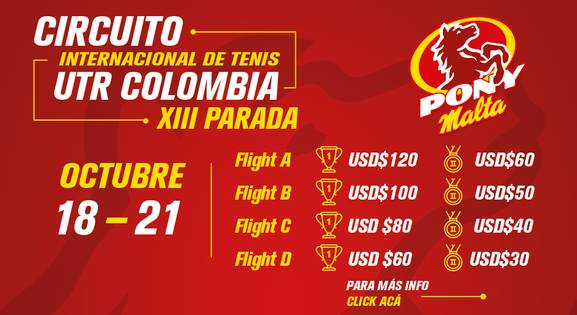 🔈 Parada #13 📍 Circuito Internacional UTR Colombia by Values Sports Club 📸