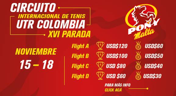 🔈 Parada #14 📍 Circuito Internacional UTR Colombia by Values Sports Club 📸