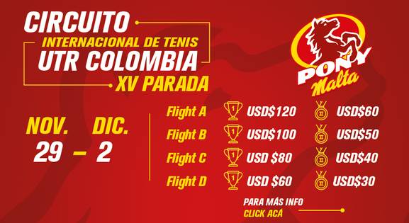 🔈 Parada #15 📍Circuito Internacional UTR Colombia by Values Sports Club 📸
