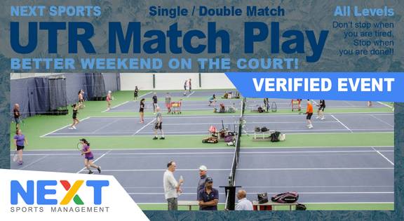 NEXT SPORTS Saturday Night UTR Match Play at Fort Lee