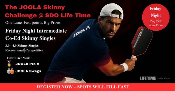 The JOOLA Skinny Challenge @ Life Time